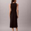 Vestido midi acampanado Vestido midi acampanado