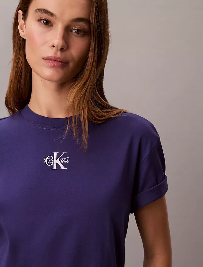 Vestido mini camiseta Monólogo Vestido mini camiseta Monólogo