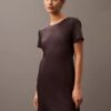 Vestido mini tipo camiseta