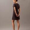 Vestido mini tipo camiseta