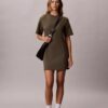 Vestido sudadera corto con Monogram Vestido sudadera corto con Monogram